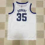 35 Durant Warriors Maillot Blanc